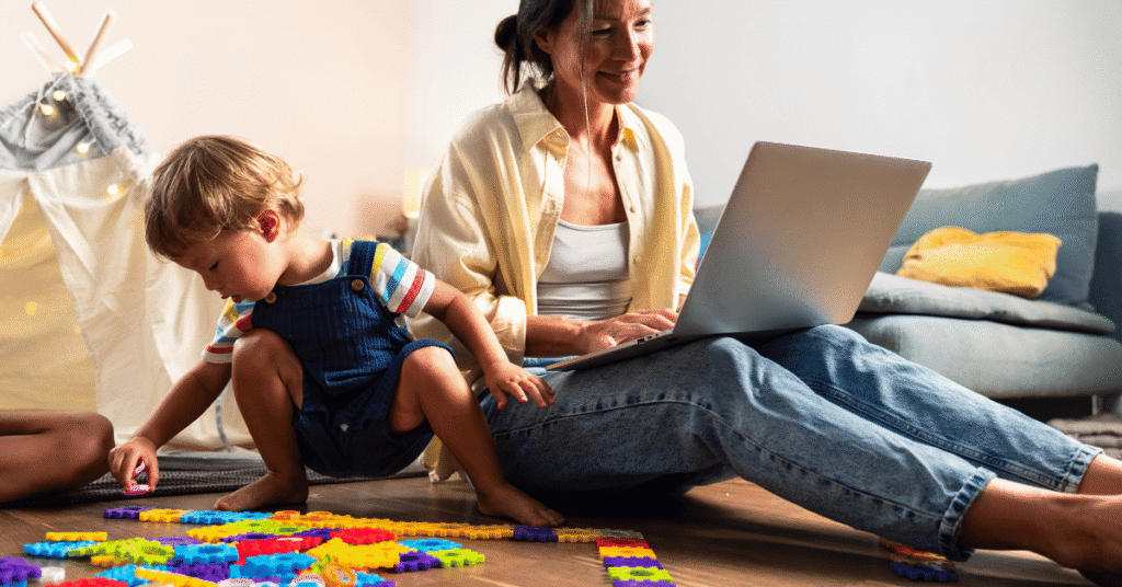 geld verdienen als mama elternzeit verlängern nebenbei arbeiten